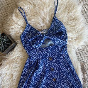 Mini Juliette Tie Front Dress